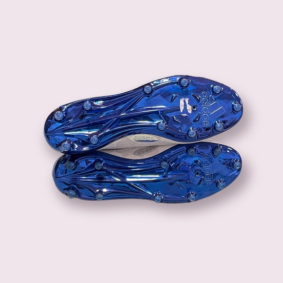 Adidas Men’s Adizero 5 Star 5.0 Football Cleats White / Blue - Picture 5 of 7